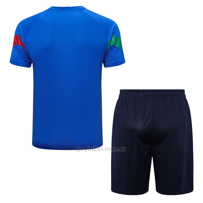 Chandal del Italia Manga Corta 2022-2023 Azul - Pantalon Corto